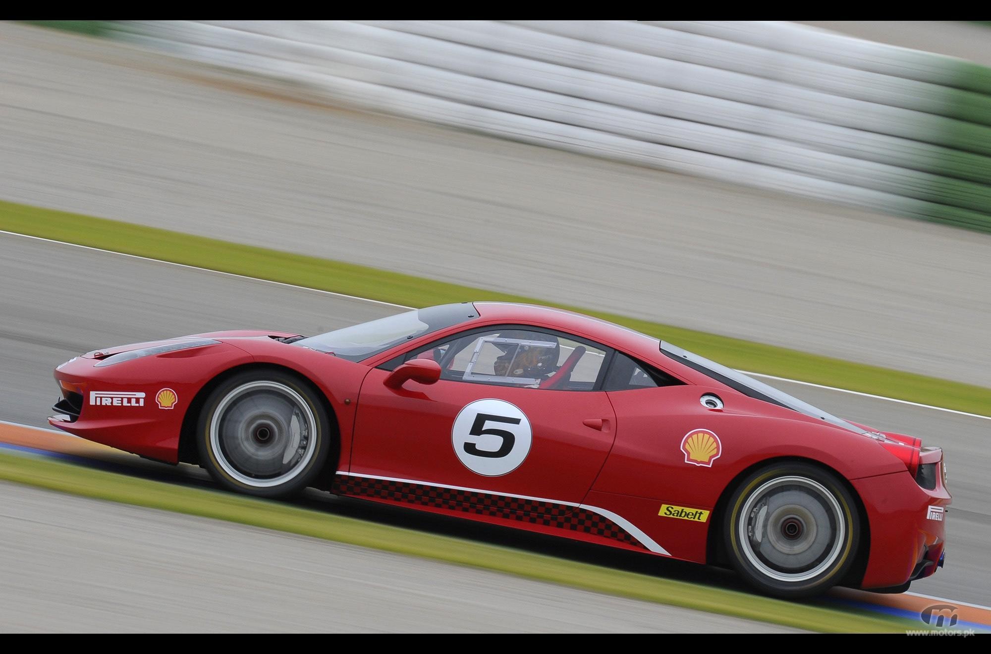 ferrari 458 challenge specs